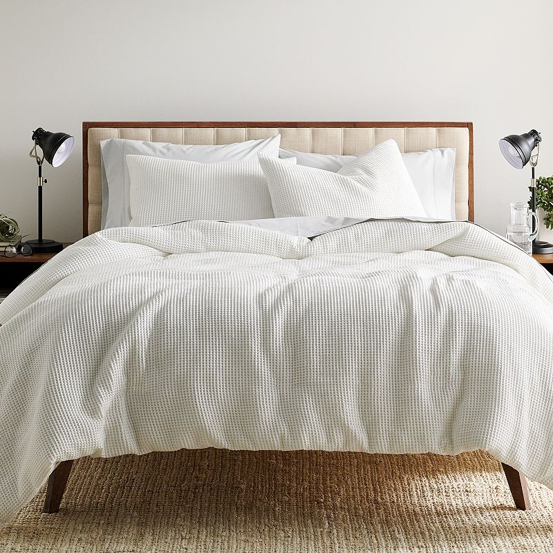 Sonoma Goods for Life® Andorra Waffle Comforter Set with Shams, White