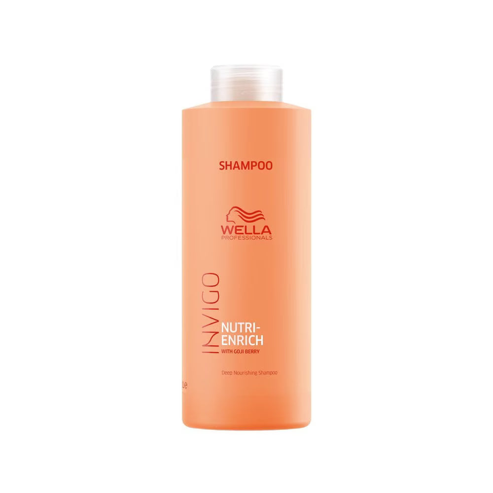 Wella Professionals Invigo Nutri-Enrich Shampoo| Professional Deep Nourishing Shampoo For Dry & Damaged Hair| 33.8 Fl Oz