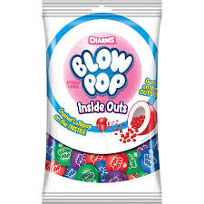 Charms 7 Oz Blow Pops Inside Outs