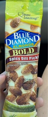 BOLD Series Almonds, Spicy Dill Pickle Flavor, 15 Oz