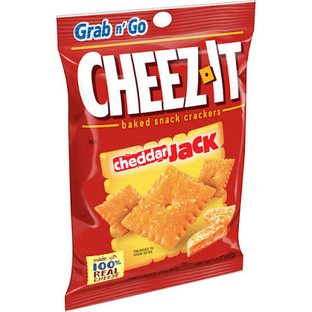 Cheez-It Grab N' Go Cheddar Jack Crackers 3 Oz