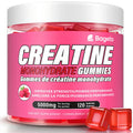 Bageto Creatine Monohydrate Gummies 5000 MG for Men and Women, 120 gummies