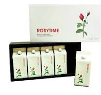 Rosytime Botanical Beverage Mixed With Cranberry and Rose