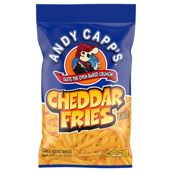 Andy Capp's Cheddar Flavored Fries - 3 Oz