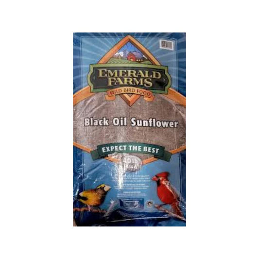 Emerald Farms Black Oil Sunflower, 18kg