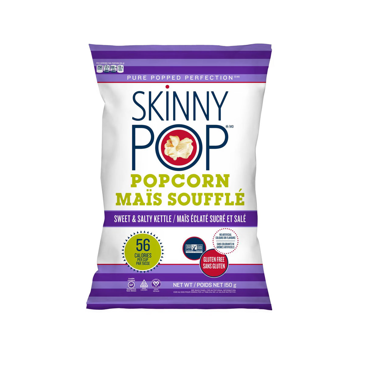 Skinny Pop Sweet & Salty Kettle Corn Popcorn 22g