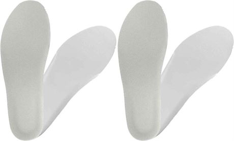 NEW Scott Foot Care Men's 2 Pair Comfort Insoles Size Medium 9-10 White