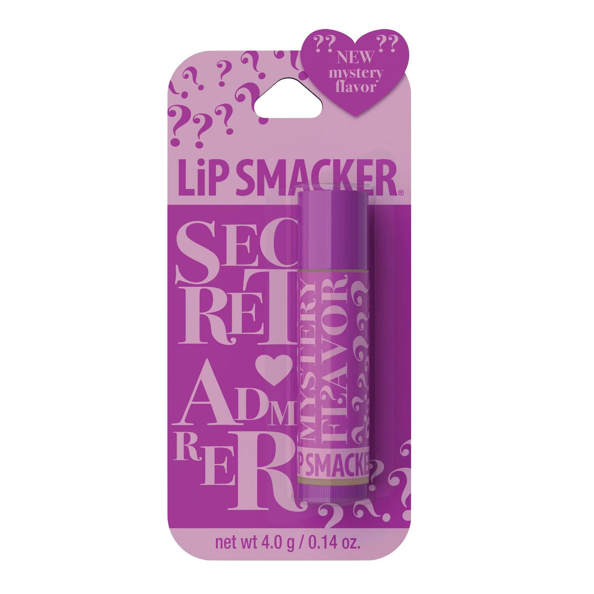 Lip Smacker Secret Admirer Mystery Flavor #2 Purple 0.14 oz