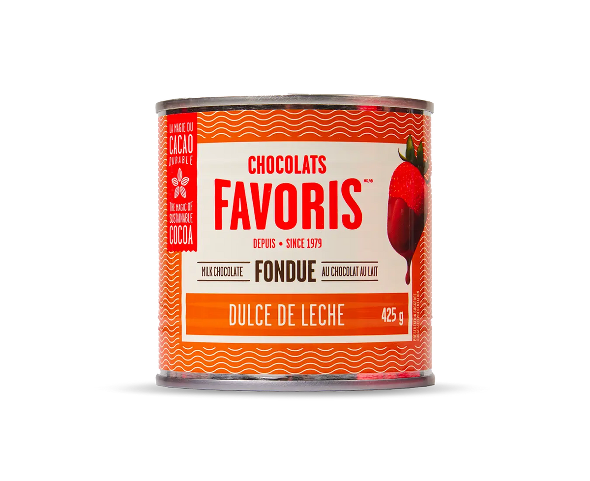 Chocolats Favoris Dulce de Leche Milk Chocolate Fondue