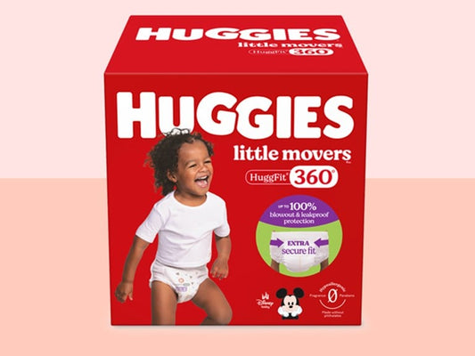 Huggies Little Movers Huggfit 360°, Size 6 (52count)