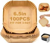 Air Fryer Liners, Disposable Non-stick Baking Paper,