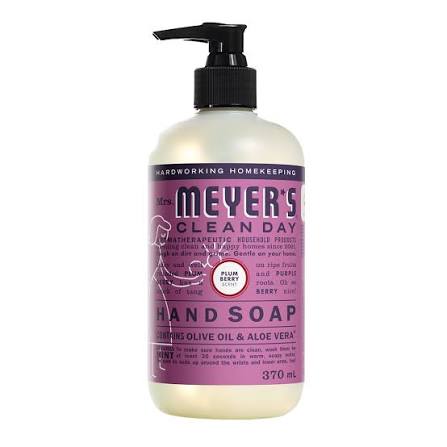 Mrs. Meyer's Clean Day Hand Soap Plum Berry 370ml