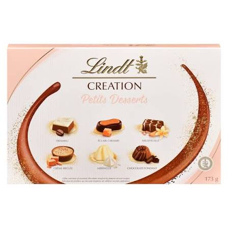 Lindt Creation Petits Dessert Assorted Chocolate Box, 173g
