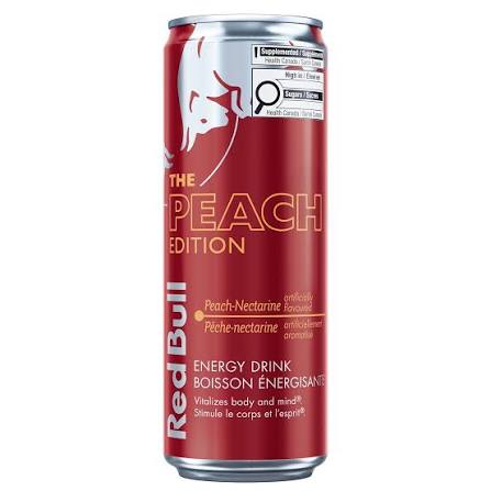 Red Bull Peach and Nectarine 473 mL
