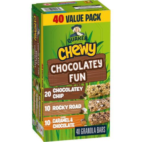 Chocolatey Fun Granola Bar Mix, Value Pack, Chewy