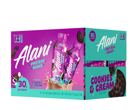 Alani Cookies And Cream Protein Shake 12x355ml