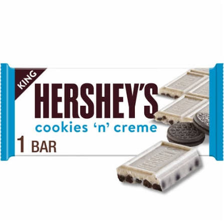 Hershey's® Cookies 'N' Creme King Bar, 2.6 Oz
