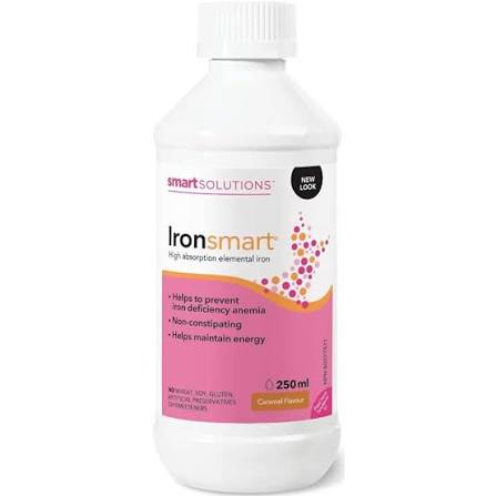 Smart Solutions Ironsmart 250ml 50 Servings per Bottle