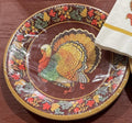 Thanksgiving Deep Dish paper Plates 7" 8pcs