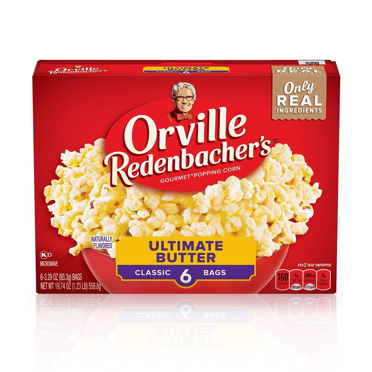 Orville Redenbacher's Butter Popcorn, 3.29 Ounce