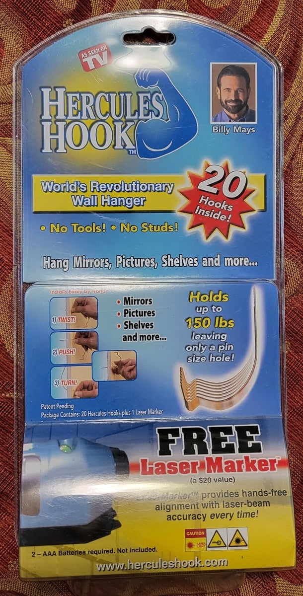 Hercules Hook Wall Hanger