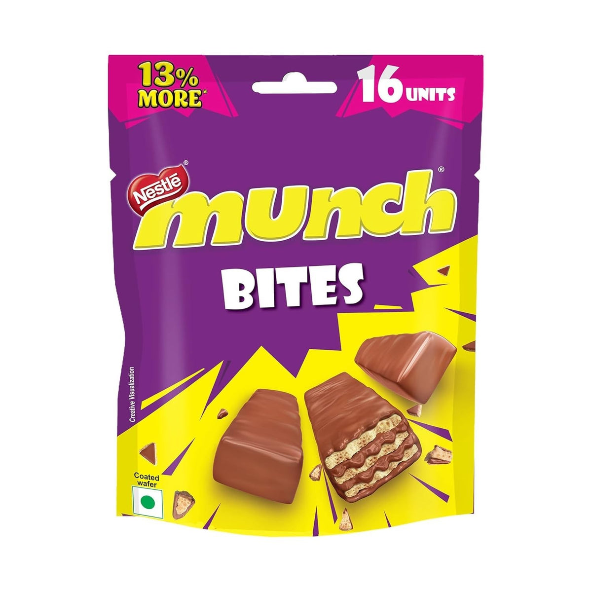 Nestle Munch Choco Coated Wafer Bites, 147.9 g