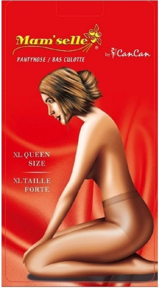 Mam'selle by Can Can XL Queen Size Pantyhose