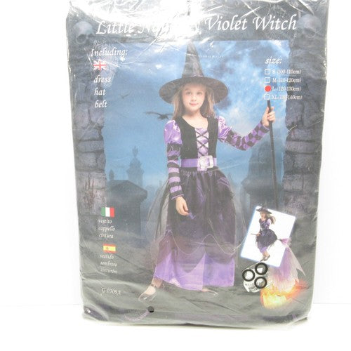 Little Naughty Violet Witch Halloween Costume