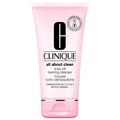 Clinique All About Clean Rinse-Off Foaming Facial Cleanser With Hyaluronic Acid + Glycerin For Oily Skin Types | Dissolves Makeup + Sunscreen, 8.5 Fl Oz