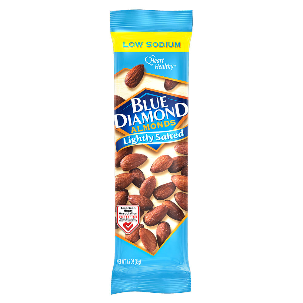 Blue Diamond Low Sodium Lightly Salted Almonds, 1.5 Oz