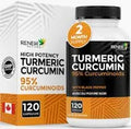 Renew Actives Turmeric with Black Pepper 120Capsules