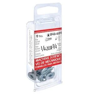Metal Screw 1/4-20x3/4"