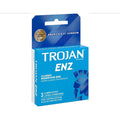 Trojan-Enz Condoms Lubricated Latex, 3 Each