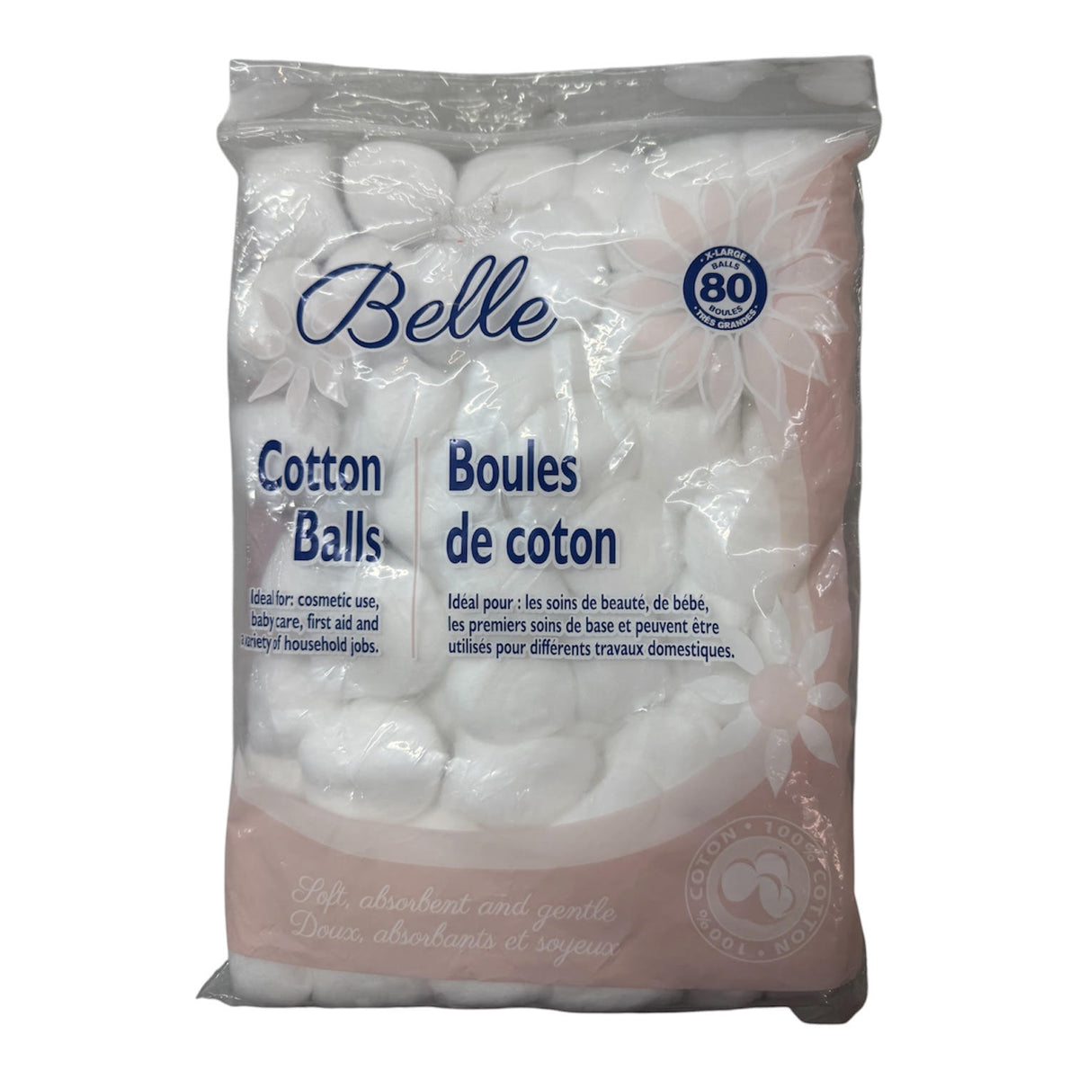 Belle Cotton Balls 80 pcs