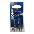 TX Star Insert Bits 1 po/in. (25 mm) - 2pc