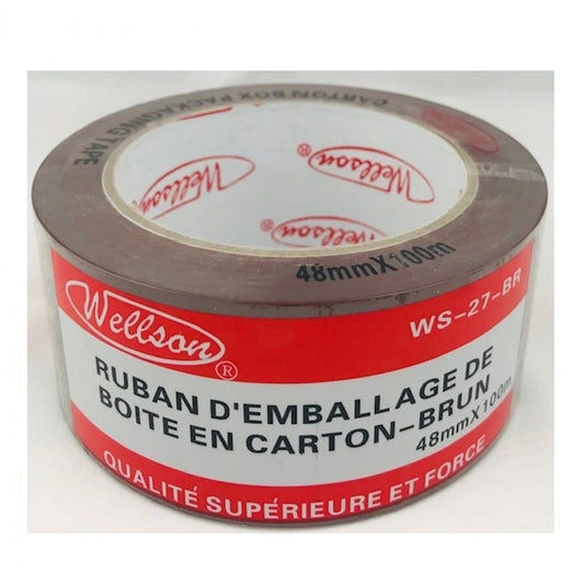 Wellson Carton Box Packaging Tape-Brown