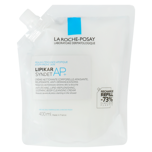 La Roche-Posay La Roche Posay Lipikar Syndet Ap+ Lipid Replenishing Cream Wash Eco-Refill 400ml